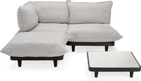 Set de grădină Paletti Medium cu masă, culori multiple - Fatboy Culoare: gri cețos