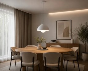 BRILAGI - Lustru pe cablu COSMO 1xE27/60W/230V Ø 30 cm alb