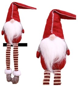 Piticot decorativ SANTA CLAUS 50 cm - mai multe culori Culoare: Rosu