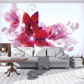 Fototapet - Arta din flori - abstact (152,5x104 cm)