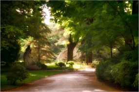 Tablou cu parc (90x60 cm)