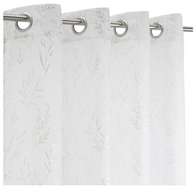 Perdea albă-argintie 140x260 cm Buds – Casa Selección