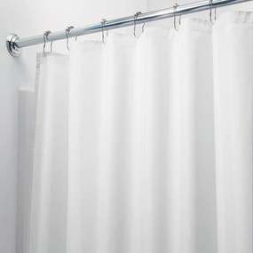 Perdea de duș iDesign, 200 x 180 cm, alb
