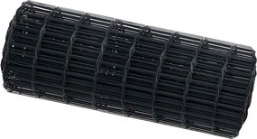 vidaXL Gard Euro Gri 0,6 x 25 m Fier acoperit cu PVC