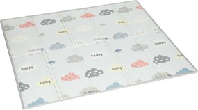 AIYAPLAY Covoraș pentru copii cu literele alfabetului și suprafață impermeabilă din XPE, multicolor, 194x176.5x1.5 cm | Aosom Romania