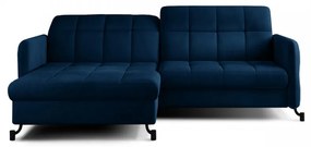 Canapea extensibila cu spatiu pentru depozitare, 225x105x160 cm, Lorelle L02, Eltap (Culoare: Verde inchis / Matt Velvet 75)