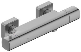 KFA Armatura 5756-010-61 - Baterie termostatică pentru duș MALAGA, gri metalizat