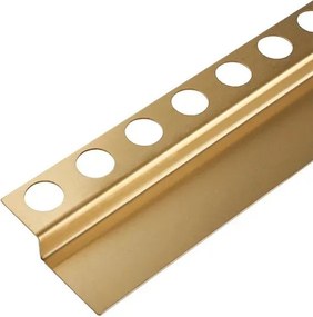 Canal de scurgere frontal Balneo 130 cm auriu