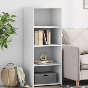 vidaXL Dulap înalt, alb, 50x41x124 cm, lemn prelucrat