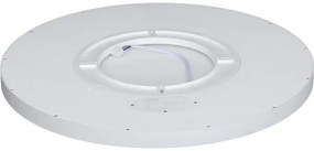 Fulgur S-43039 - Corp de iluminat LED dimabil NOMY-RC, 40W, 230V, 3000/4000/6500K, IP40, alb + telecomandă