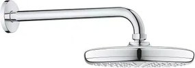 Palarie de dus rotunda Grohe New Tempesta 210 cu brat de dus crom