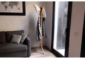 Cuier din bambus Compactor Coat &amp; Hat Bamboo