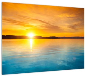 Tablou cu  răsărit de soare (70x50 cm), în 40 de alte dimensiuni noi