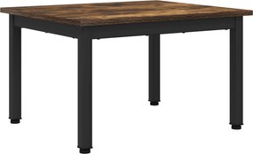 vidaXL Masă de cafea Stejar fumuriu 60 x 50 x 36 cm Lemn compozit