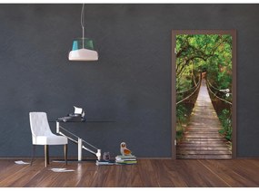 Fototapet vertical Green bridge, 90 x 202 cm