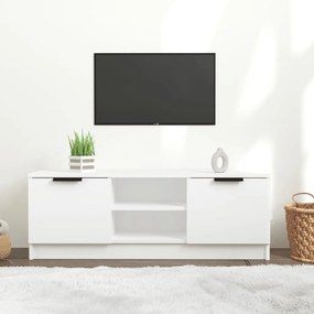 Comoda TV, alb, 102x35x36,5 cm, lemn prelucrat 1, Alb