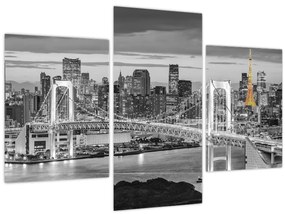 Tablou - Orașul mare cu turnul galben (90x60 cm)