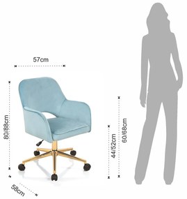 Scaun de birou Victoria - Tomasucci