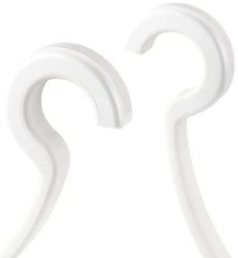 Raft pentru baie alb suspendat din plastic Flex – Umbra