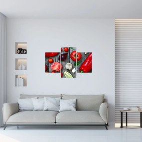 Tablou cu legume (90x60 cm)