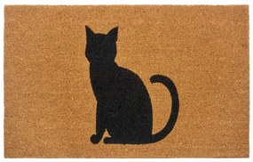 Covoraș de intrare din fibre de cocos 75x45 cm Cat - Hanse Home