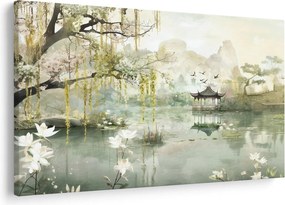 Tablou - Lac Chinezesc (90x60 cm)