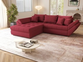 Colțar extensibil dumonde cu ladă de depozitare si sezut confortabil din spuma high-density, Loana Enjoy Winery 270x185 cm