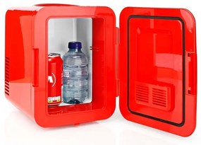 Mini-frigider portabil Melissa, 48 W, 12/230 V, roșu