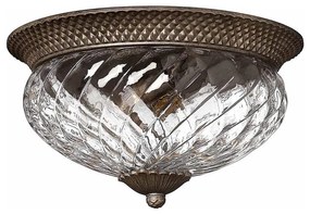 Plafonieră Hinkley HK-PLANT-F-L-PZ PLANTATION 3xE27/60W/230V bronz