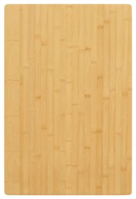 3154993 vidaXL Blat de masă, 40x60x2,5 cm, bambus
