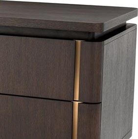 Birou design LUX Modesto, Mocha oak