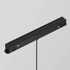 Spot LED suspendat, accesoriu pentru sina magnetica Exility, Luna negru 3000K
