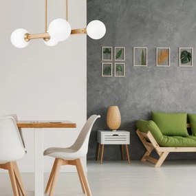 Lustră pe tijă ASTRO 4xG9/5W/230V aurie