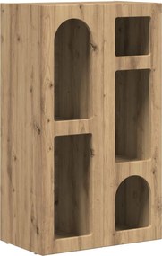 vidaXL Bufet Stejar Artizanal 59 x 35 x 100,5 cm Lemn compozit