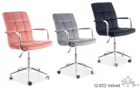 Scaun pentru birou Q-022 Gri
