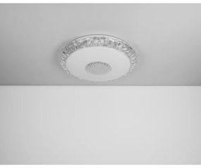Plafonieră LED dimabilă Globo 48413-40SH EDDIE 40W/230V d. 50 cm Tuya + telecomandă