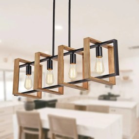Lampă suspendată BLACK WOOD