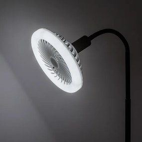 Lampă LED de podea cu ventilator Rabalux 74031, 1xE27/16W/230V