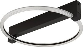 Plafoniera LED metal negru FLETCHER