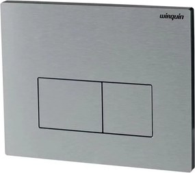Clapeta de actionare Wirquin finisaj aluminiu periat