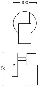 Spot Philips PALMS 1xE14/25W/230V