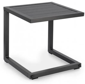 Masuta de cafea pentru gradina, metal, antracit, 40x40x40 cm, Hilde Yes