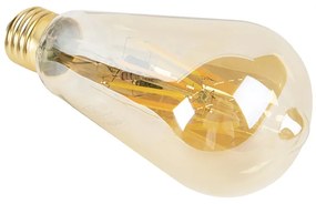 Set de 5 becuri LED E27 cu reglaj de intensitate la cald auriu 8W 806lm 2000-2700K