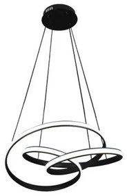 Lustră LED dimabilă pe cablu, 85W/230V, 3000-6500K, Ø 49 cm + telecomandă