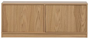 Comodă TV modulară cu aspect de lemn de stejar 110x44 cm Modulair – vtwonen