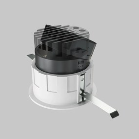 Spot LED incastrabil design tehnic Wise alb