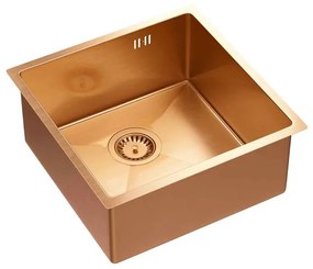 Chiuveta inox ANTHONY 50 cupru