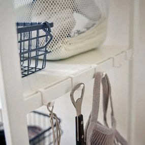 Etajeră alb mat din oțel 60x90x46,5 cm Tower – YAMAZAKI