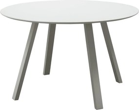 Masă de grădină rotundă din metal ø 120 cm Auke – WOOOD