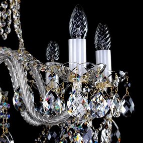 Candelabru Cristal Bohemia Exclusive 8 brate, diam. 66cm Donatela VIII CE